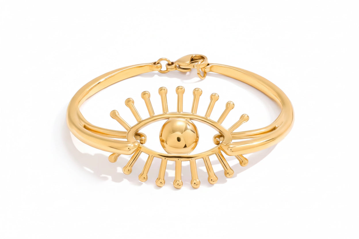 Bracelets eye gold
