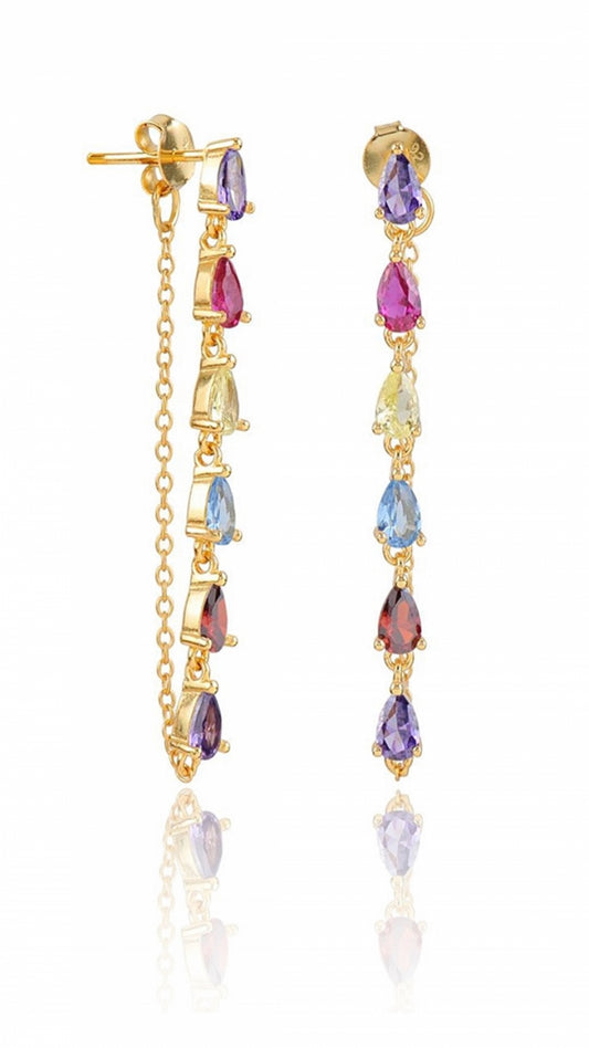 Colorful earrings