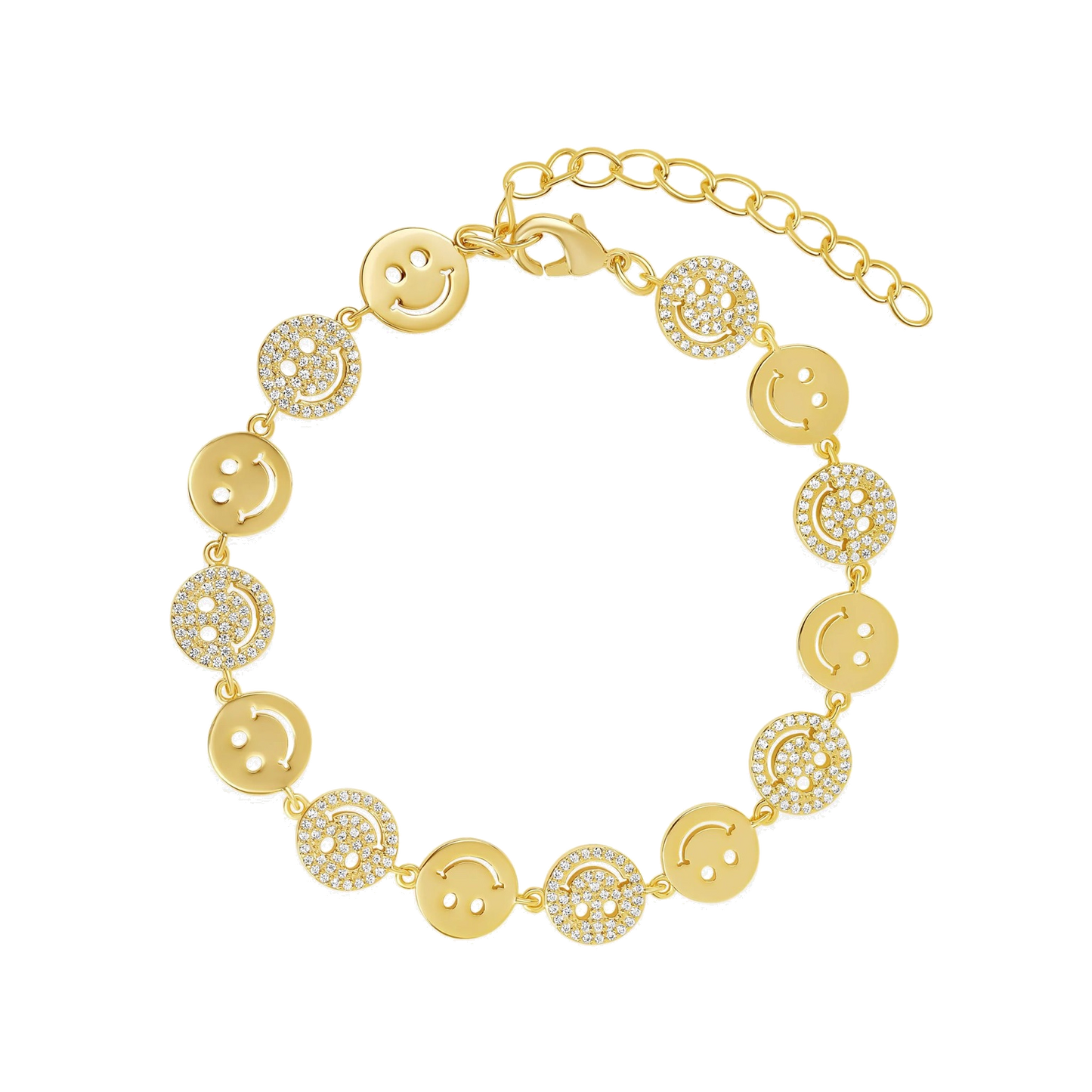 Happy face bracelet