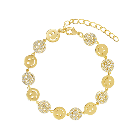 Happy face bracelet
