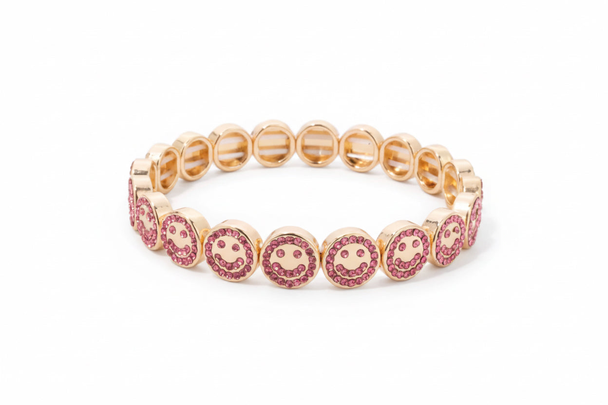 Happy face bracelet