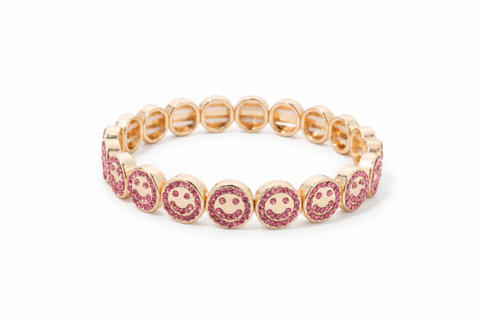 Happy face bracelet