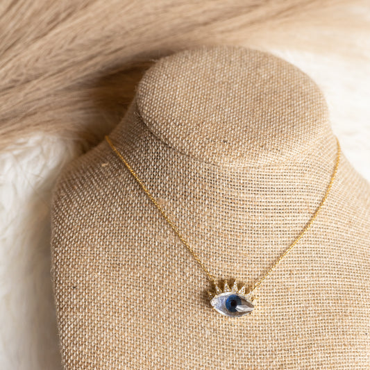 eye necklace